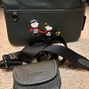 COACH  Crossbody Bag with Peanuts Characters